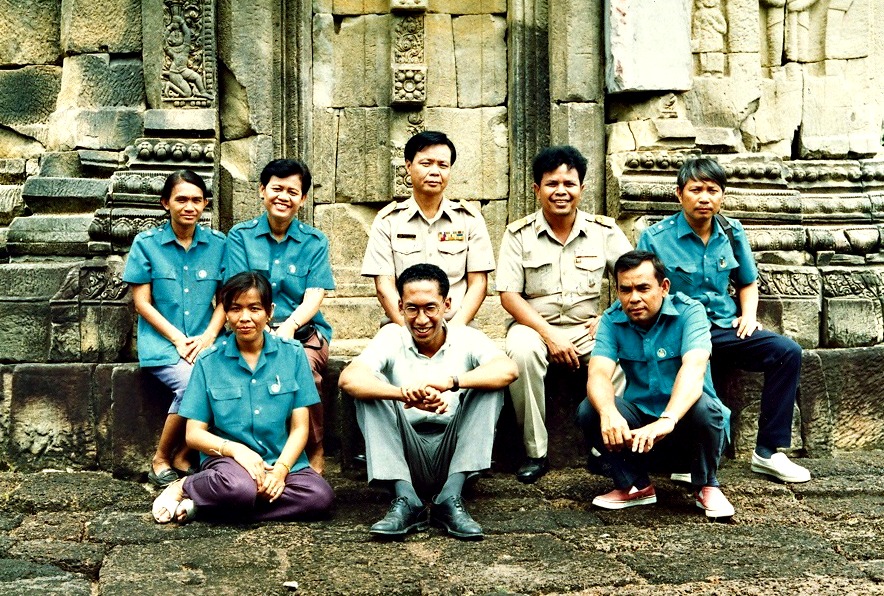 MPannell with Coworkers in Surin_1993