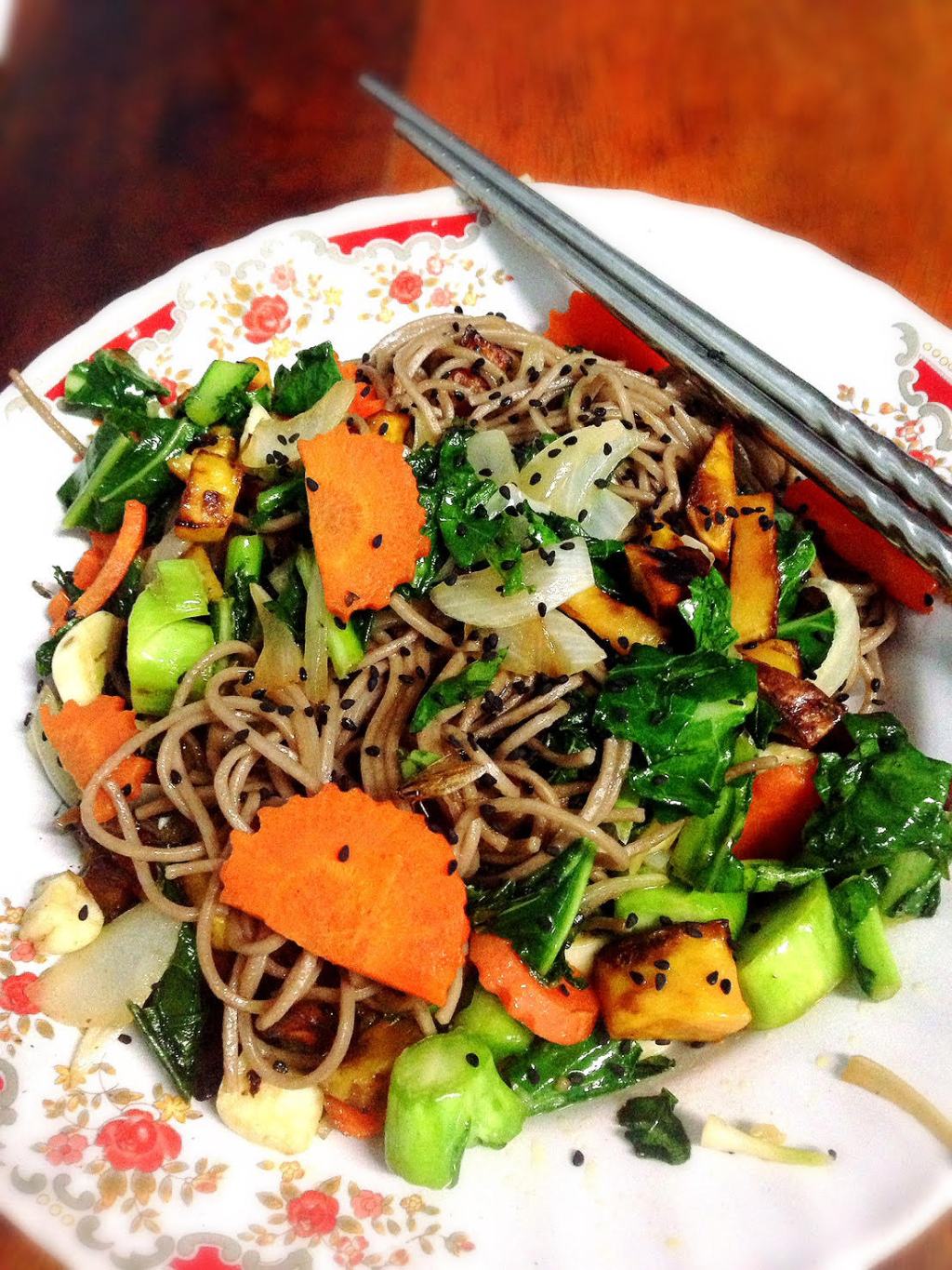 Cooking With Cait: Sesame Garlic Soba&nbsp;Noodles